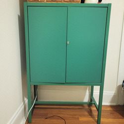 IKEA STOCKHOLM 2025 Green 2-Door Cabinet