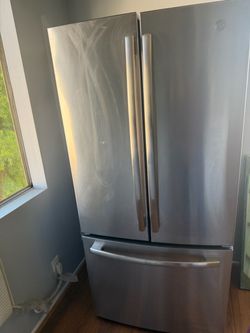 GE French Door Stainless Steel Fridge
