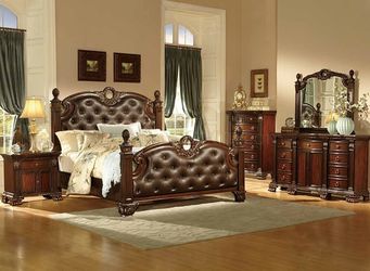 New queen size 4pc bedroom set tax included free delivery