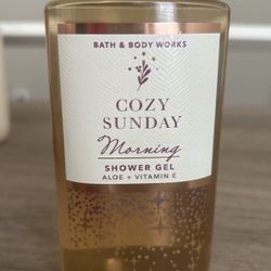 Bath And Body Works Cozy Sunday Morning Shower Gel 