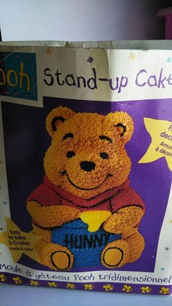 Pooh 3D cake,molde para oso