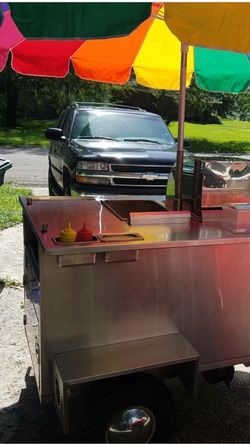 Hot dog cart