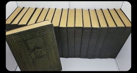 Vintage 1924 John Burroughs “Wake‑Robin Edition” – 15‑Volume Set (Decorative Antique Books)