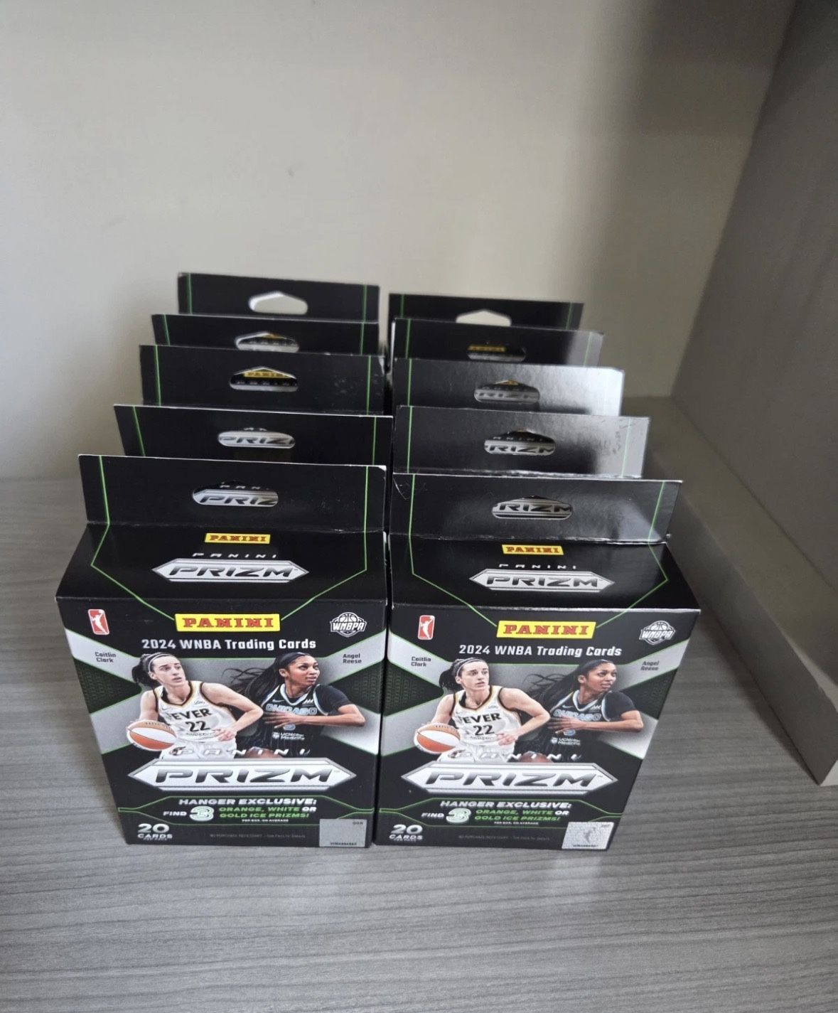 WNBA Prizm Hanger Box X10