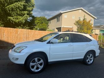 White Lexus RX 2005