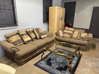 Sofa and love seat