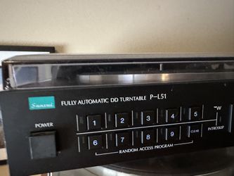 Sansui P-L51 Linear Turntable / Record Player