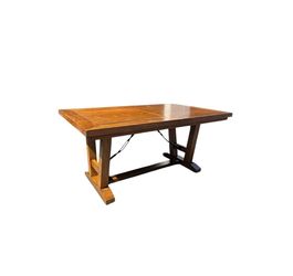 Vintage Rustic Solid Wood Cherry Dining Table