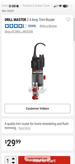 1/4 Trim Router