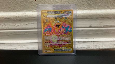 Charizard ex pokemon card
