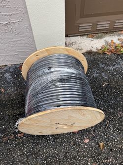 PPC RG6 Coaxial Cable 1000FT NEW - P6ET77VMPRF Aerial Messenger - Tri-Shield Belden