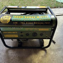 Generator, Sportsman 4000 surge watts