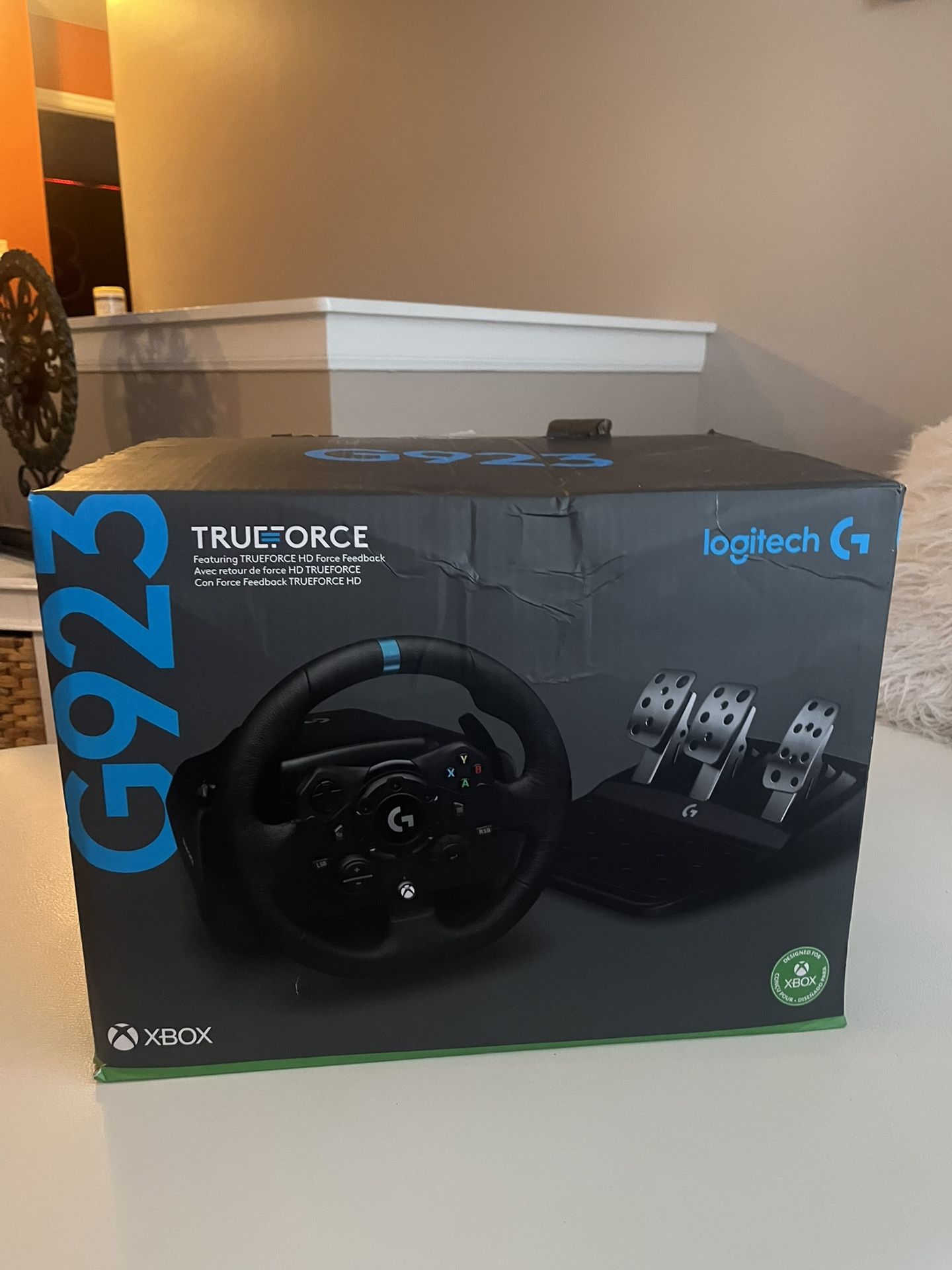 G923 Logitech Steering Wheel 