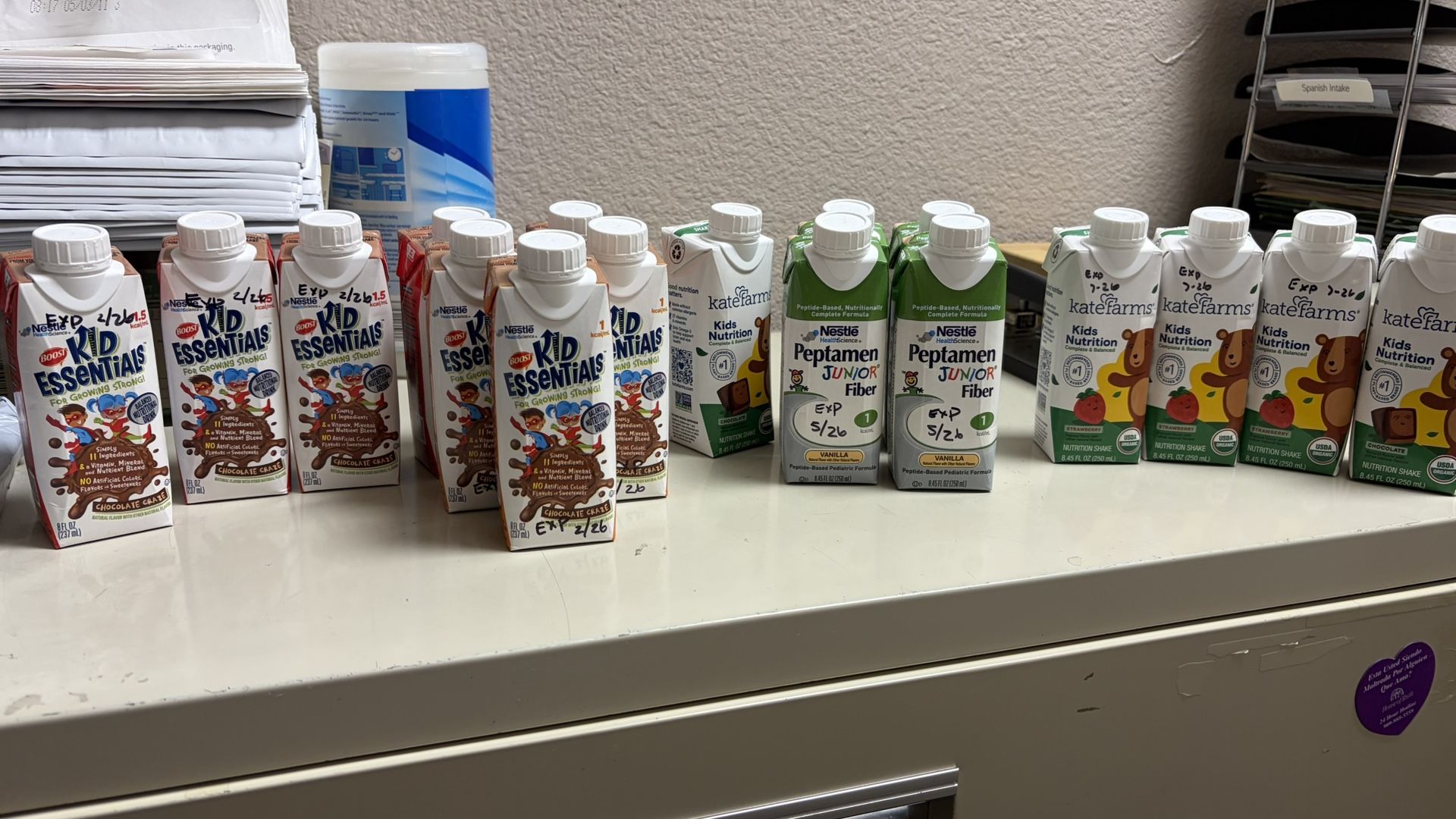 Kids Essentials And Other Drinks