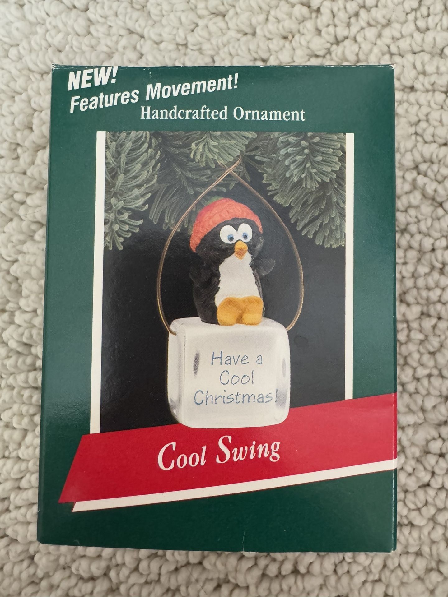 1989 Hallmark “Cool Swing” Christmas Ornament