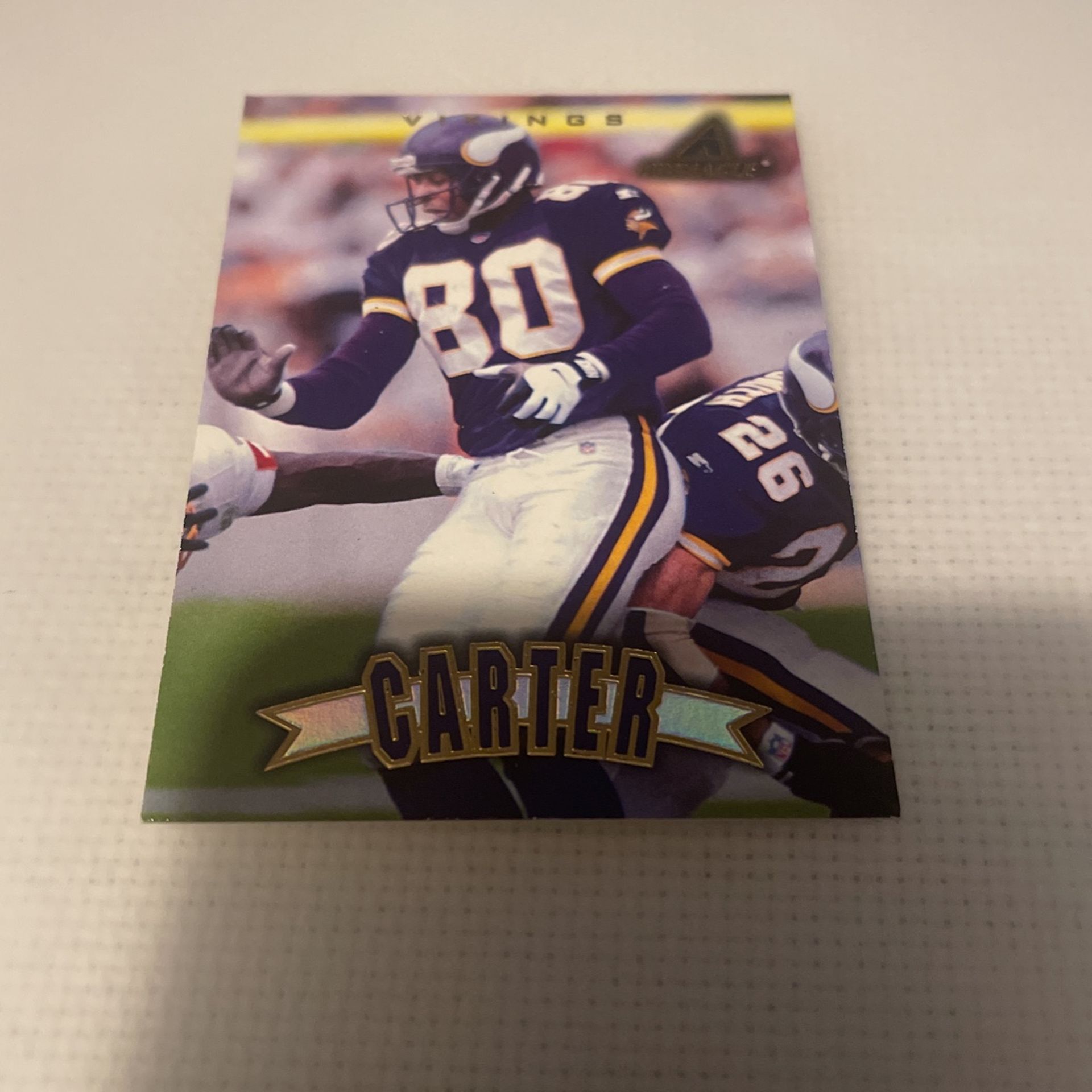 Football Pinnacle 1997 Cris Carter #37