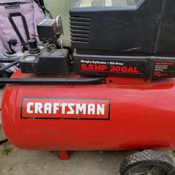 Craftsman Air compressor 5.5 hp 30 gallon