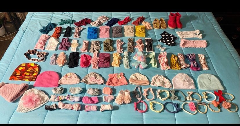 Baby Girl Accessories Lot