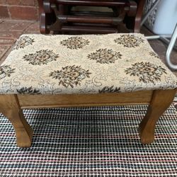 Vintage Footstool Foot Stool Antique