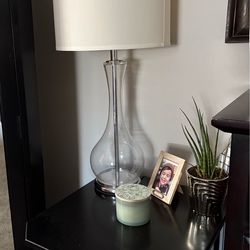 2 Large Clear Lamp