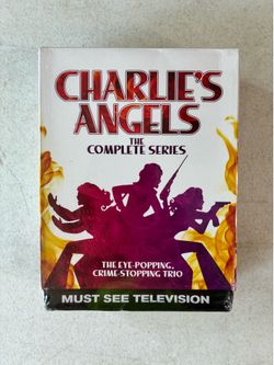 Factory Sealed Charlie’s Angels: The Complete Series DVD Box Set – All 5 Seasons – New