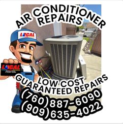 Thermostat and blower for air conditioner
