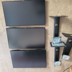 3x Dell U2719DX Monitors (27 In)