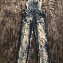 Girls Overall Jeans 