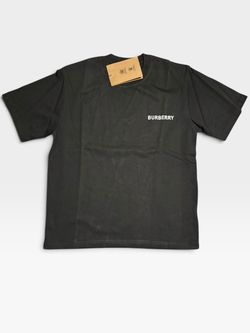 Burberry Black Logo T-Shirt with Tags