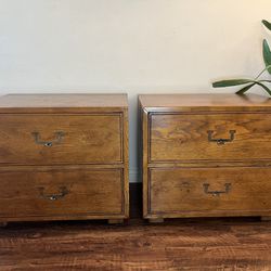 Mid Century Side Tables Set Of Two **Excellent Condition**