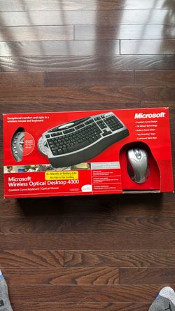 Microsoft Wireless Optical Desktop 4000 Keyboard & Mouse