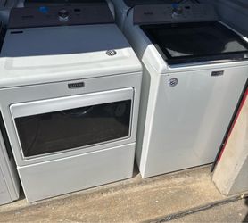 Maytag washer and dryer gas set