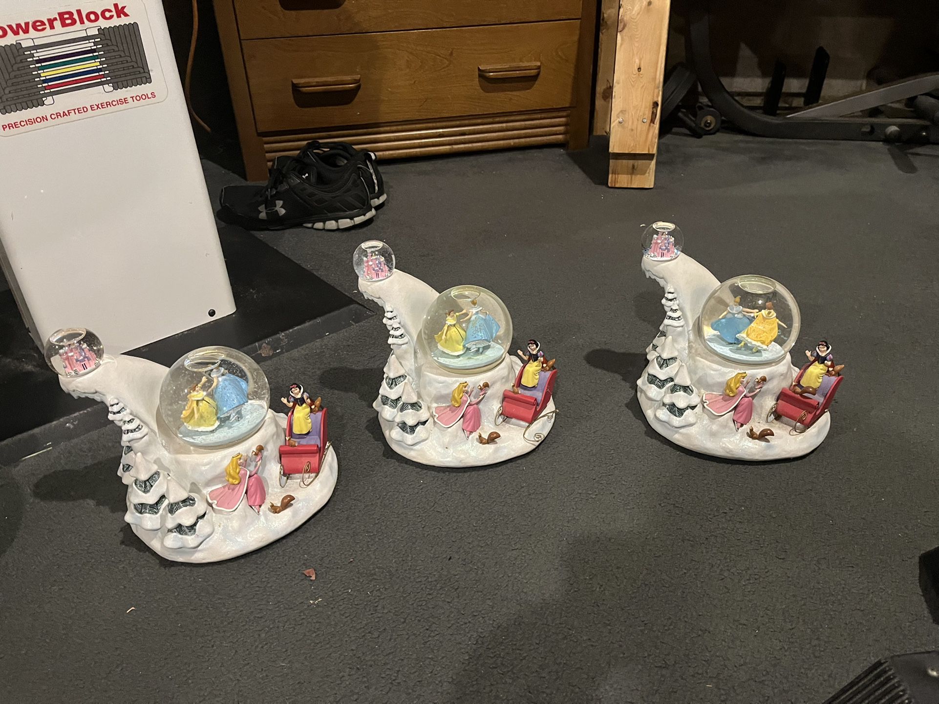Disney Princess Snow globes 