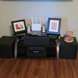 B&W - BOWERS AND WILKINS SPEAKERS And YAMAHA RX-A770