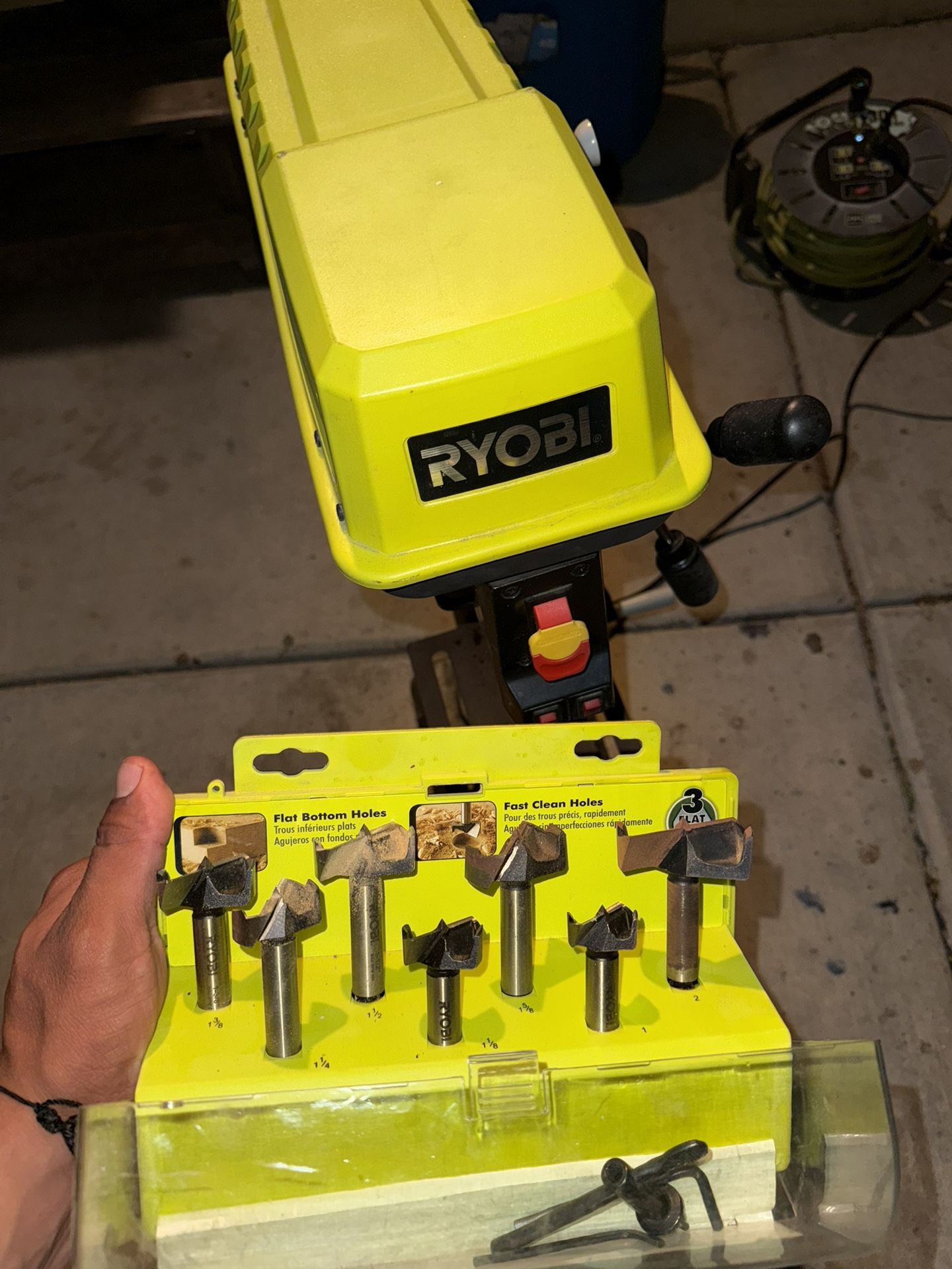 Ryobi 10 in. Drill Press with EXACTLINE Laser Alignment