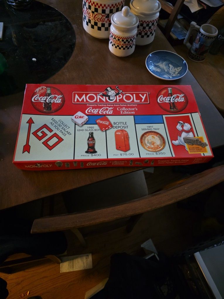 Monopoly: Coca-Cola Collector's Edition board game