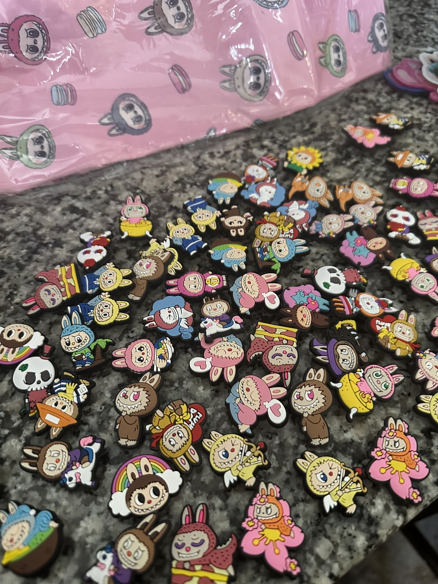 Croc Charms Labubu