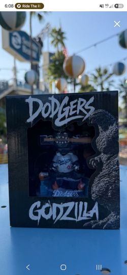Godzilla bobblehead dodgers