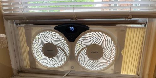 The Ambiano Twin Window Fan