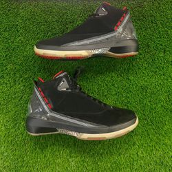 Air Jordan 22 Retro Varsity Red Size 9.5 Mens Shoes