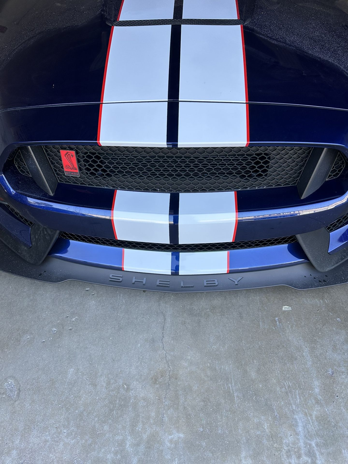 2020 Mustang Shelby Lower front spoiler