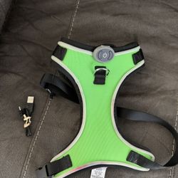 Light Up Harness With Charger $5