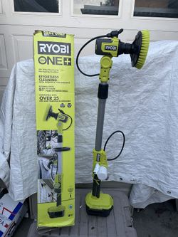 RYOBI ONE+ 18V Cordless Soap Dispensing Scrubber (Tool Only)
