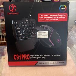 Key Board And Mouse Brand new !!! My home is free of smoke for ps4/Xbox one/switch/ps3/pc