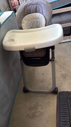 High baby’s chair.