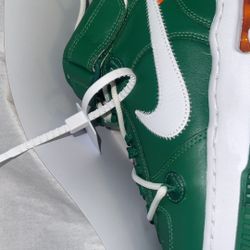 Nike Air Force 1 Mid X Off White Pine Green