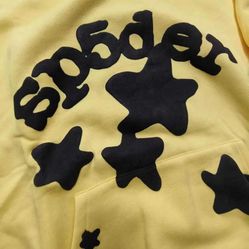 Yellow Sp5der Hoodie