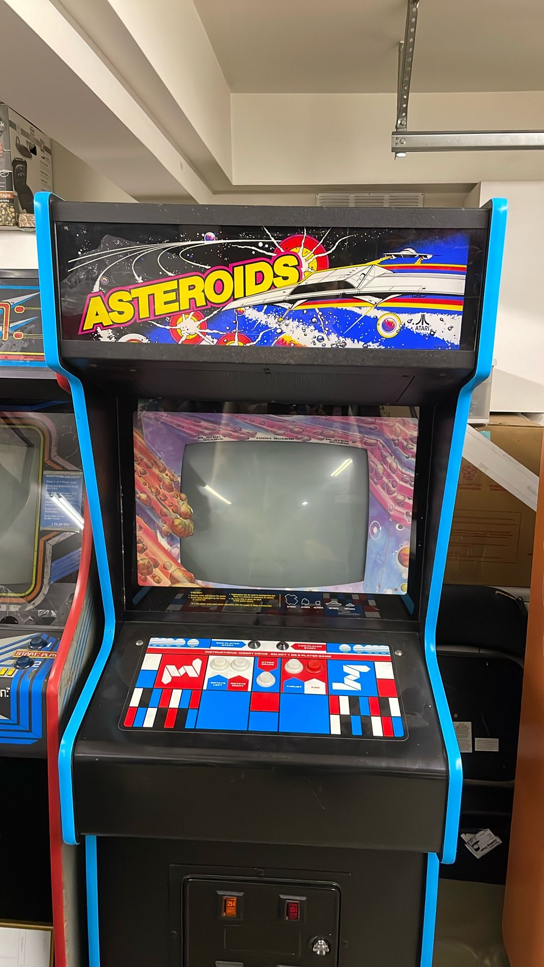 Asteroids Original Arcade Machine