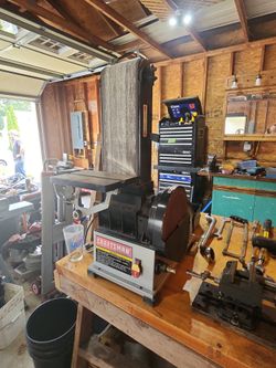 Belt and disc sander