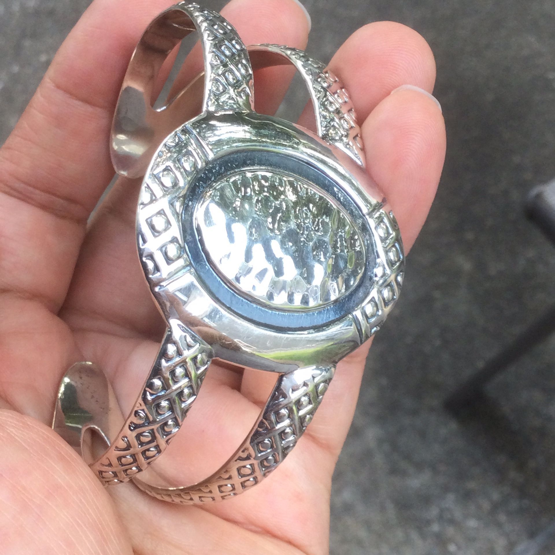 925 Sterling Silver Caff Bracelet 
